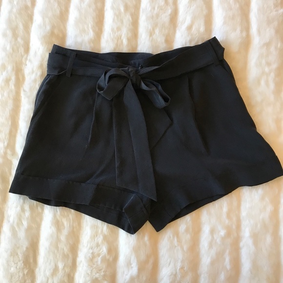 Guess by Marciano Pants - Guess Black Silk Shorts